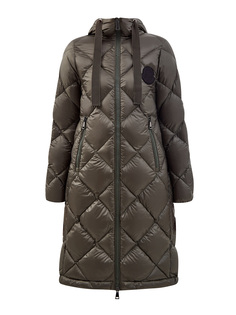 Стеганый пуховик Duroc из нейлона Longue Saison Moncler