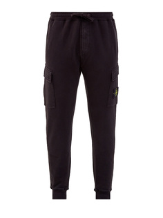 Джоггеры baggy из хлопкового флиса Stone Island