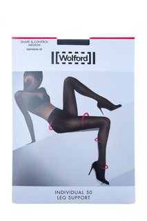 Матовые колготки «Individual 50 den Leg Support» с мягким поясом Wolford