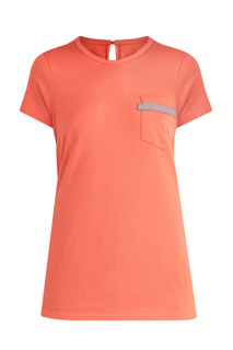 Футболка с нагрудным карманом Precious Pocket Brunello Cucinelli