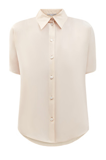 Шелковая блуза Susan с асимметричным нижним краем Stella Mc Cartney