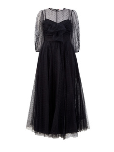 Вечернее платье из тюля &laquo;пуэн-деспри&raquo; Redvalentino