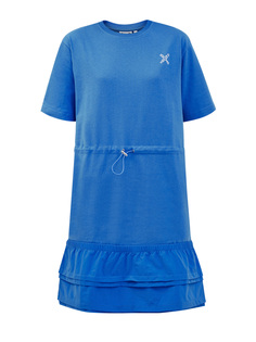 Универсальное платье-футболка с кулиской и принтом Little X Kenzo