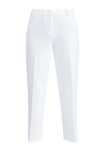 Прямые брюки длины ⅞ из плотной костюмной ткани Michael Michael Kors