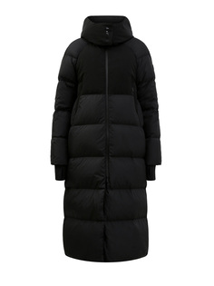 Длинный пуховик Heliotrope из водоотталкивающего нейлона rainwear Moncler