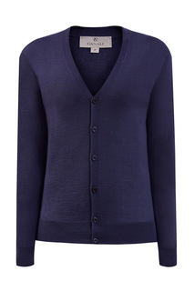 Однотонный кардиган из шерстяной пряжи Canali