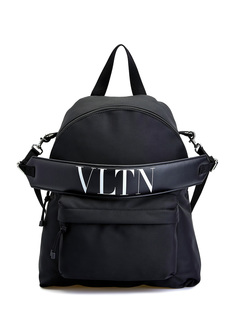 Рюкзак VLTN с плечевым ремнем из телячьей кожи наппа Valentino