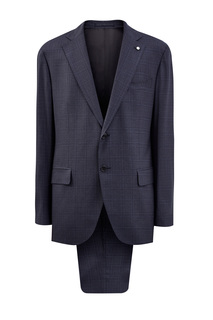 Костюм из шерстяной ткани Reda с защитой от брызг Lubiam