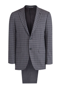 Костюм из шерстяной ткани Impeccabile в клетку Canali