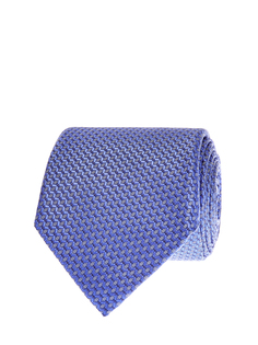 Шелковый галстук с жаккардовым принтом и логотипом Canali