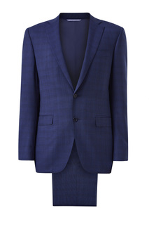 Костюм из шерсти Impeccabile с «мелованным» принтом Canali