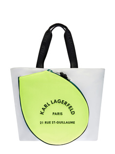 Сумка-тоут Rue St-Guillaume Tennis из водоотталкивающего нейлона Karl Lagerfeld