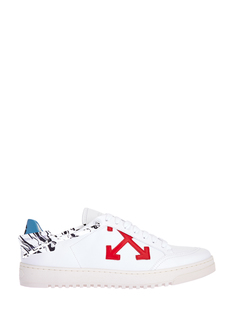 Кеды из гладкой кожи на вулканизированной подошве Off White