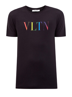 Футболка VLTN Multicolor из хлопкового джерси Valentino