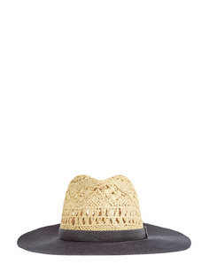 Широкополая шляпа с мерцающей лентой Precious Band Brunello Cucinelli