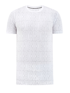 Хлопковая футболка из джерси с принтом all-over Bikkembergs