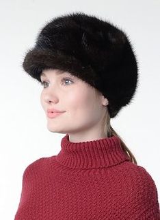 Кепка из норки 01, КАЛЯЕВ