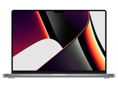 Ноутбук APPLE MacBook Pro 16 (2021) Space Grey MK193RU/A (Apple M1 Pro with 10-core CPU and 16-core GPU/16384Mb/1Tb SSD/Wi-Fi/Bluetooth/Cam/16.2/3456x2234/macOS)