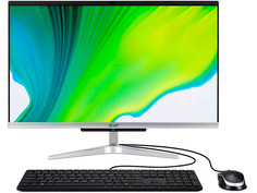 Моноблок Acer Aspire C24-420 DQ.BFXER.00C (AMD Ryzen 3 3250U 2.6 GHz/8192Mb/1000Gb + 256Gb SSD/AMD Radeon Graphics/Wi-Fi/Bluetooth/23.8/1920x1080/Windows 10 Home 64-bit)