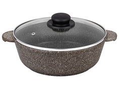 Сковорода Elan Gallery Гармония вкуса 24cm 3L Brown Opal 120706