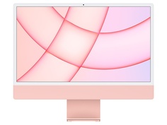 Моноблок APPLE iMac 24 Retina 4.5K Pink MJVA3RU/A (Apple M1/8192Mb/256Gb/Wi-Fi/Bluetooth/Cam/24/4880x2520/Mac OS)