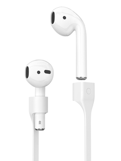 Шнурок Deppa Silicone White 47100