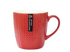 Кружка Эврика Вязаная 280ml Red 99920