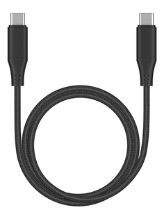 Аксессуар Deppa Type-C - Type-C 1m Black 72284