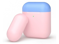Чехол Deppa Silicone Pink-Light Blue 47023