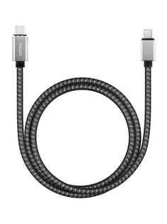 Аксессуар Deppa Type-C - Type-C 1.5m Grey 72335