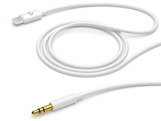 Аксессуар Deppa Jack 3.5mm - Lightning 1.2m White 72232