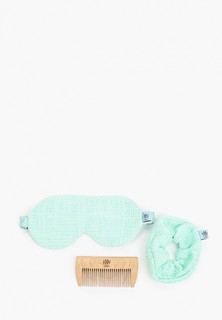 Маска для сна, резинка для волос и расческа iLLi Tweed&Jacket