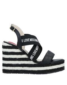 Эспадрильи Love Moschino