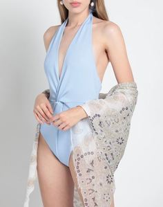 Слитный купальник Ganni