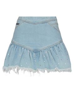 Джинсовая юбка Philipp Plein
