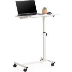 Стол для ноутбука TetChair LT-01 металл, мдф, white (белый)