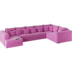 Смарт Диван угловой П-образный Мэдисон 4 вельвет Smart