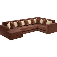 Смарт Диван угловой П-образный Мэдисон 7 вельвет Smart