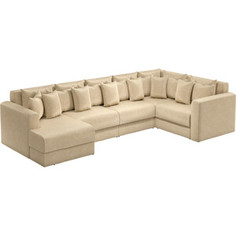 Смарт Диван угловой П-образный Мэдисон 6 вельвет Smart