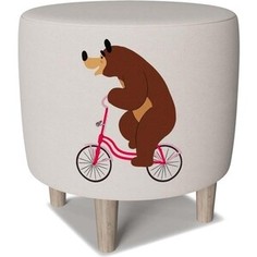 Пуф Смарт Маша и Медведь Happy Days Ivory Smart