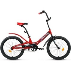 Велосипед Forward SCORPIONS 20 1.0 красный\черный RBKW05N01002