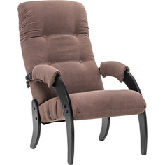 Кресло для отдыха Leset Модель 61 венге, ткань verona brown