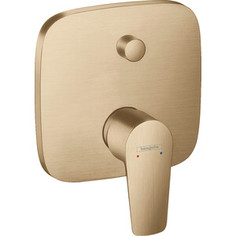 Смеситель для ванны Hansgrohe Talis E с механизмом, бронза (71745140, 1800180)