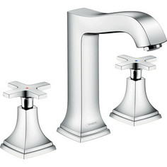 Смеситель для раковины Hansgrohe Metropol Classic с донным клапаном, хром (31307000)