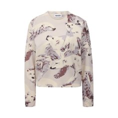 Хлопковый пуловер Kenzo