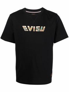 Evisu футболка с логотипом