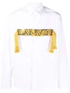 LANVIN рубашка с аппликацией