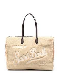 MC2 Saint Barth сумка на плечо Vivian из шерпы с вышитым логотипом