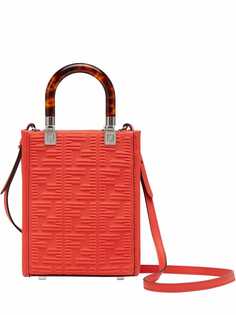 Fendi мини-сумка с монограммой