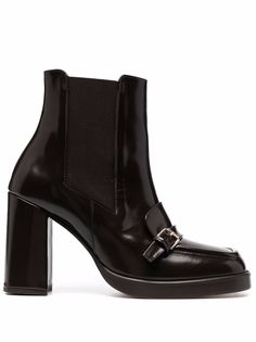 Tila March buckle-strap ankle boots